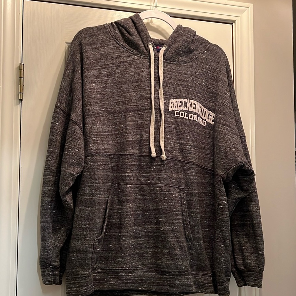 Gray sweatshirt